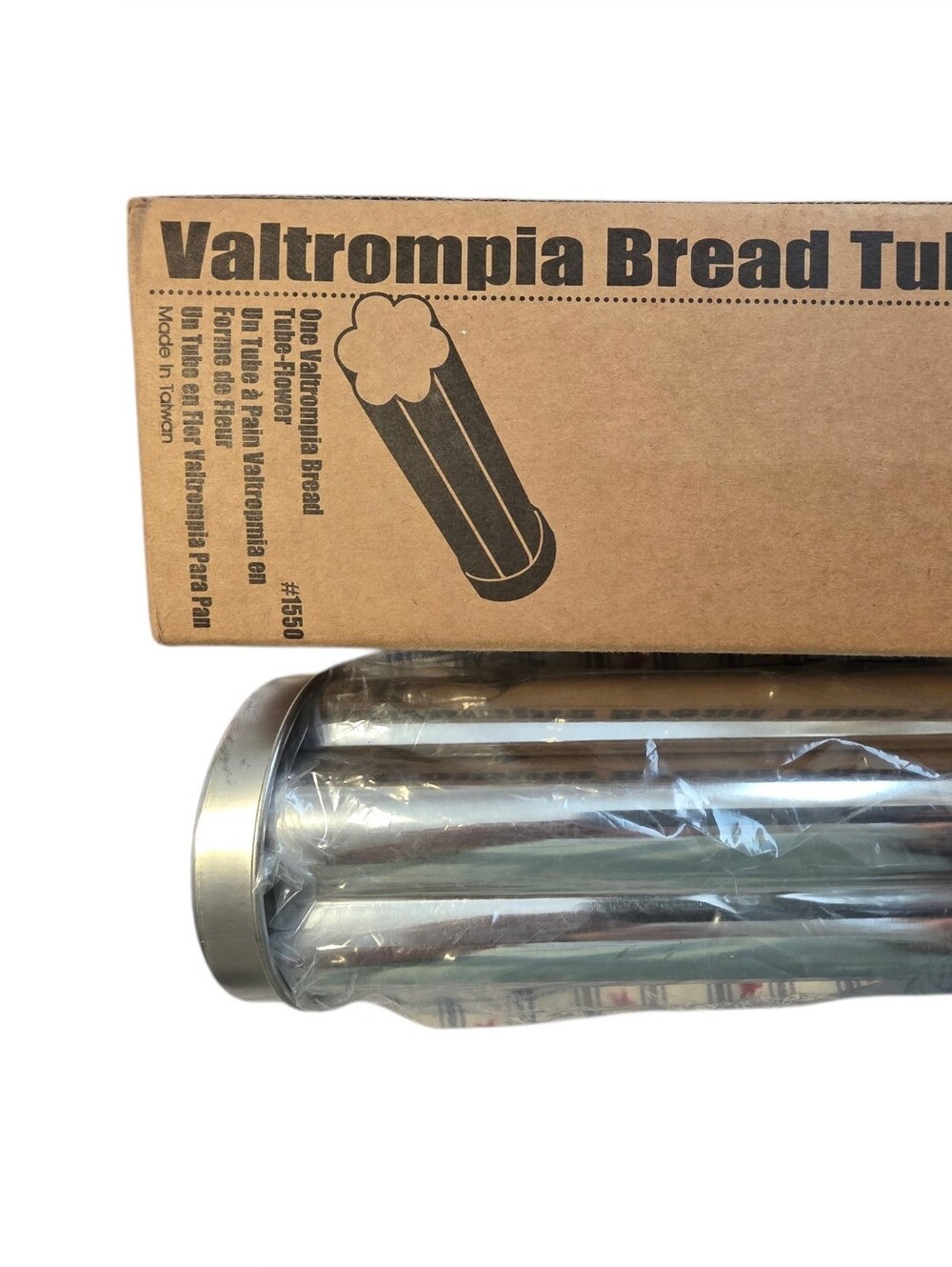 Pampered Chef Valtrompia Bread Tube Stainless Steel Pan